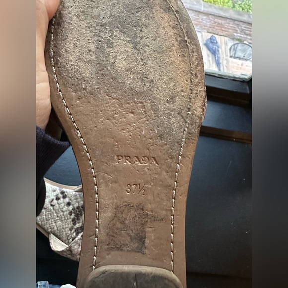 Authentic PRADA Sandals (Animal print) - Picture 4 of 4